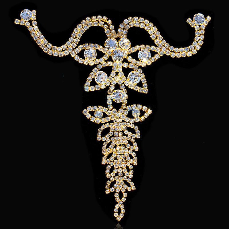 Золотая основа с серебряным основанием, стеклянная капля воды, овальный конский глаз, корсаж, брошь, пряжка, аксессуары для одежды своими руками