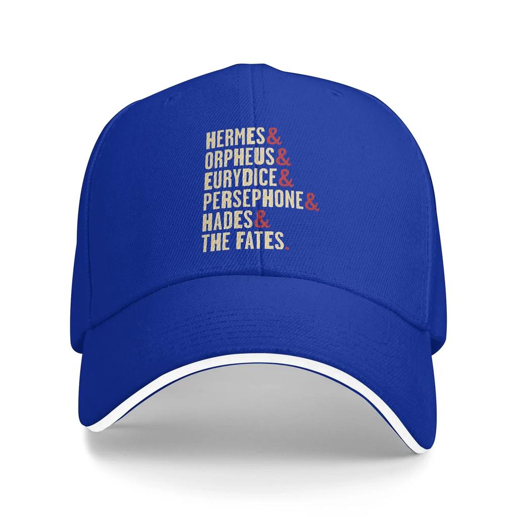 Summer New Baseball Cap Hadestown flower Accessories For Unisex Golf Cap Casual Headwear Gift