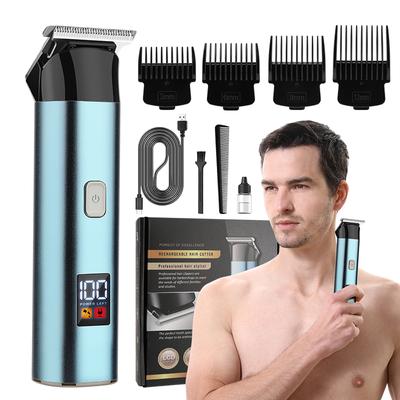Новая мужская электрическая машинка для стрижки волос ЖК-цифровой дисплей парикмахерская домашняя электрическая резка карвинг фейдер