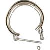 3 Inch V Band Clamp 304 Stainless Steel For Turbo Downpipes, 2 Pack