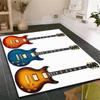 Музыка - это голос души. Гитарная комната. Коврик для спальни. Коврики и ковры для домашней гостиной.