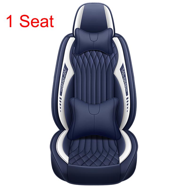 Универсальный стиль PU кожаный 3D ромбический чехол для сиденья автомобиля HYUNDAI Solaris Sonata Creta Encino Elantra Ix25 Ix35 Kona