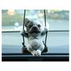 Bulldog Car Pendant Rearview Mirror Cute Puppy Small Fresh DIY Jewelry Car Accessories Interior Creative Adorns Decoration Decor