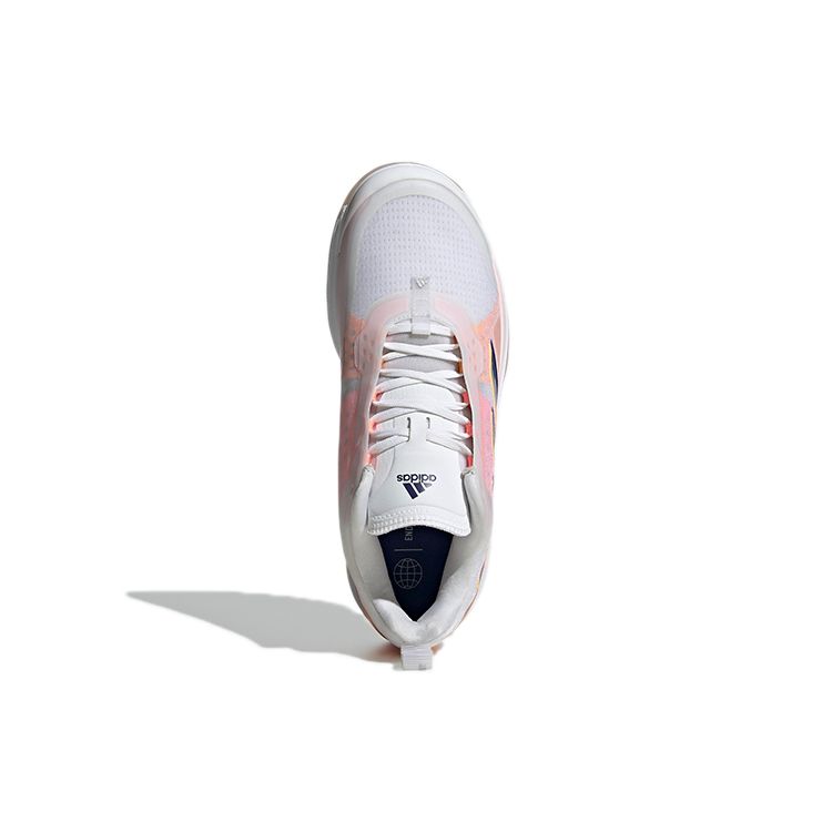 adidas Avacourt White Legacy Indigo Женские кроссовки Cloud-White Flash-Orange GZ0690
