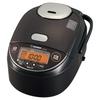 ZOJIRUSHI Rice Cooker 5.5 Cups, Extreme Cooking, Pressure IH Type, Made In Japan, Heat Retention 30 Hours, Dark Brown NP-ZW10-TD