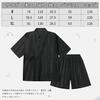 Comfort U Jinbei Summer Short Sleeve Cotton Yukata Style Sleepwear Solid Loungewear for Perfect for Summer Hospital or As a Day Available In and XL