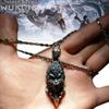 Уникальное ожерелье с кулоном Black Myth Wukong в ретро-стиле, хип-хоп украшение, подарок для мужчин