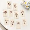 Supplies Cartoon Pattern Clothing Tags Sewing Accessories Cloth Garment Labels Handmade With Love