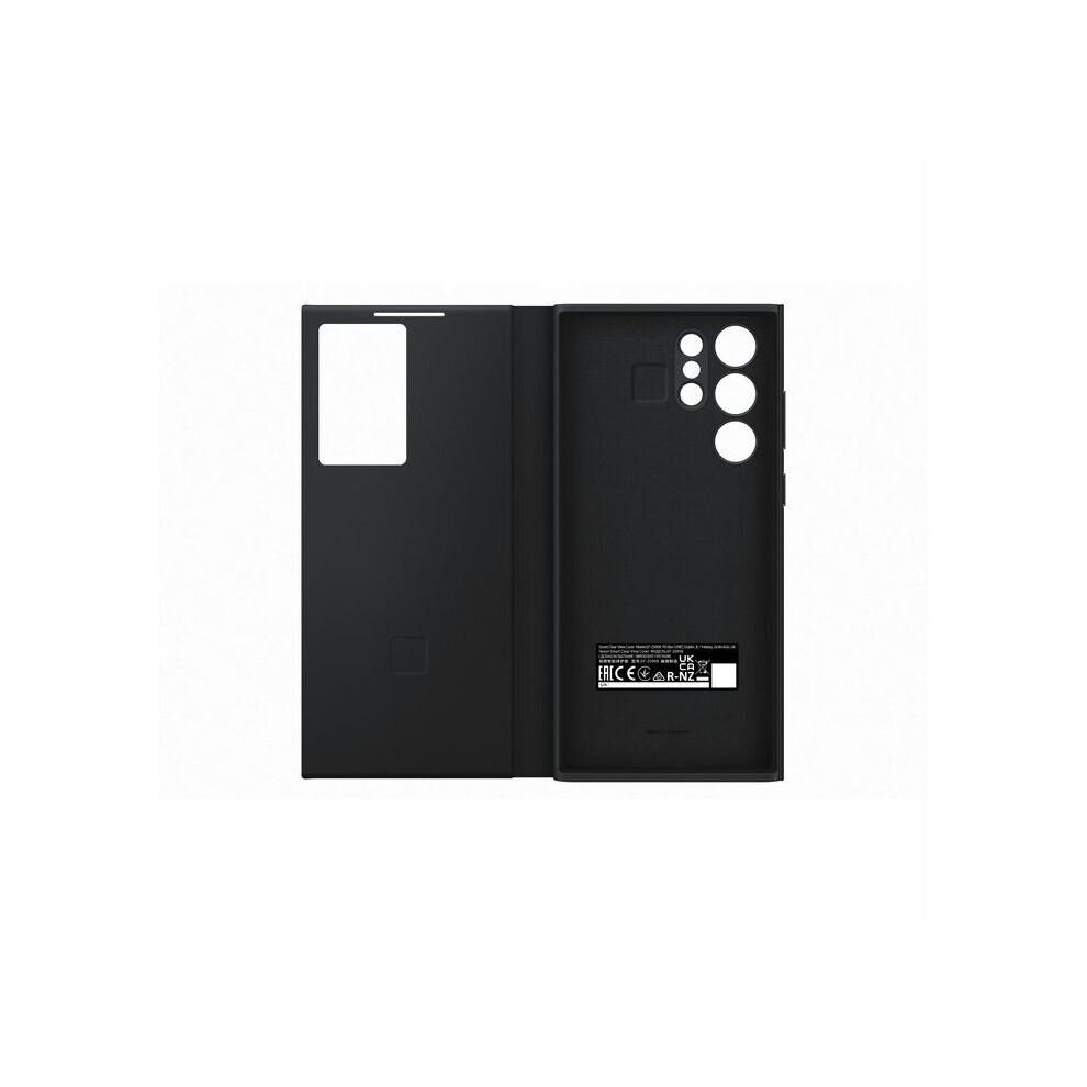 Официальный чехол-книжка Samsung Galaxy S22 Ultra 5G Clear View Cover - Черный