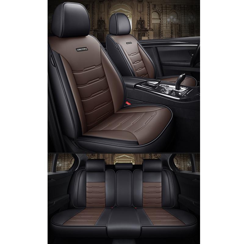 Универсальный чехол для 5-местного автомобильного сиденья для BMW 7 серии E38 E65 F01 F02 F03 F04 G11G12 Автомобильные аксессуары Детали интерьера