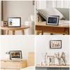 Kodak Wifi Wooden Digital Photo Frame 10 Inch Touch Screen 32GB Playback Remote Transfer Sharing Compatible with 32GB SD Memory Built-in