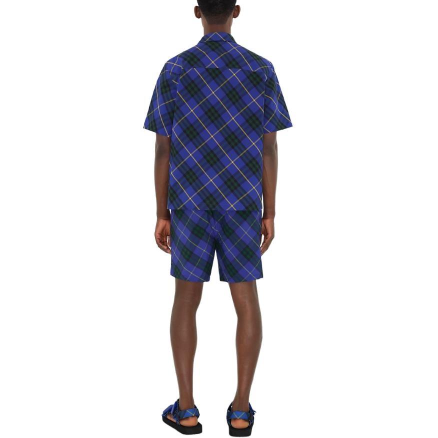Burberry Checkered Short-Sleeve Shirt Men's 80906471