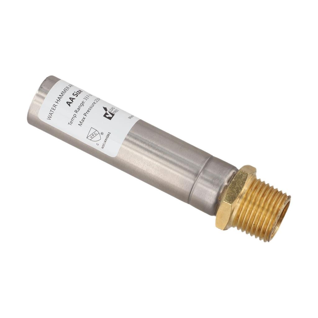 Stainless Steel For Pipe Water Hammer Arrestors Set of 2 for Durability