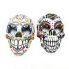 Zombie Skeleton EVA Mask Mexican Day Of The Dead Skull Mask Cosplay Printed Colorful Party Prop Mask Halloween Decoration