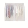 1pc Household Clothing Dust-proof Cover Translucent Dust-proof Clothing Cover Wardrobe Storage Suit Hanging Bag Dust-proof Bag