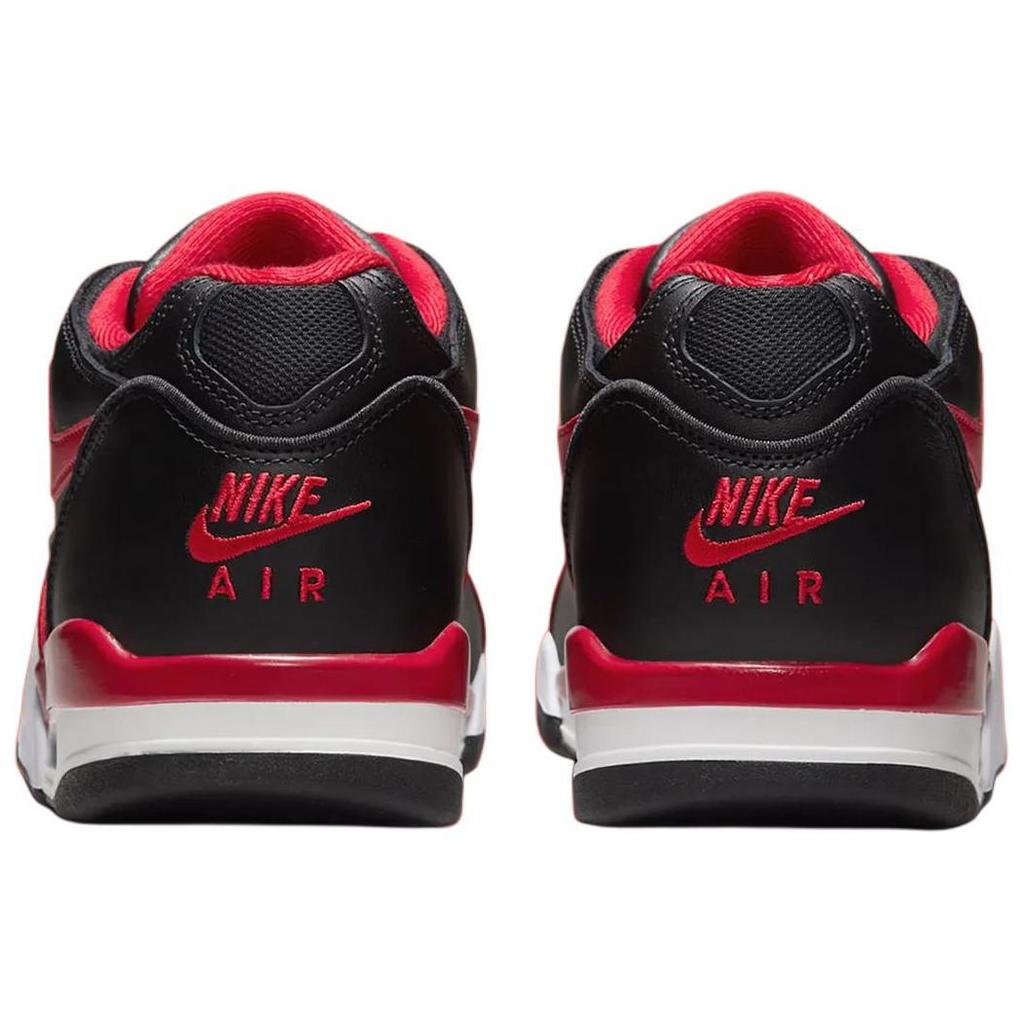 Nike Кроссовки Air Flight 89 Low Bred Unisex черные Gym-красные белые FZ3045-001