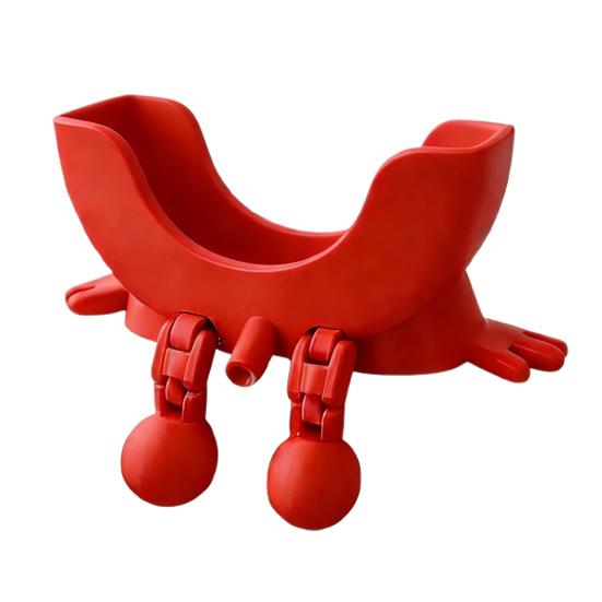 Симпатичная подвесная подставка для губки с дренажным отверстием, напечатанная на 3D-принтере, с подвесными ножками, забавная подставка для губки на кухонную раковину.