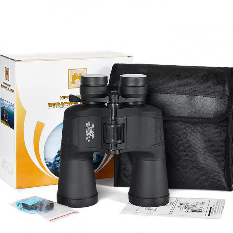 Binoculars Professional Zoom Optical Telescope High Magnification Hd Long Range Wide Angle Camping
