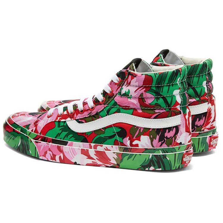 Vans Kenzo x Vans Og Sk8-Hi Lx 'Цветочный Красный' VN0A4BVB02G