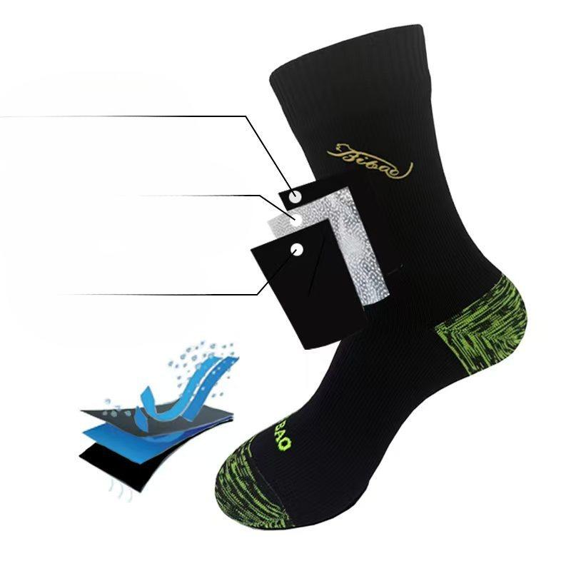 Водонепроницаемые носки, носки для походов, утепленные зимние носки для катания на лыжах, спортивные носки, дышащие носки для кемпинга и ходьбы по воде.