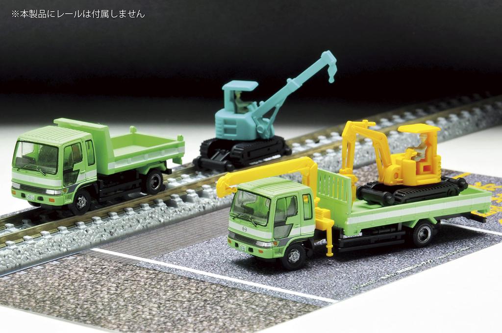 Tomytec The Truck Collection Track and Road Maintenance Vehicle Set C Diorama Supplies 319924
