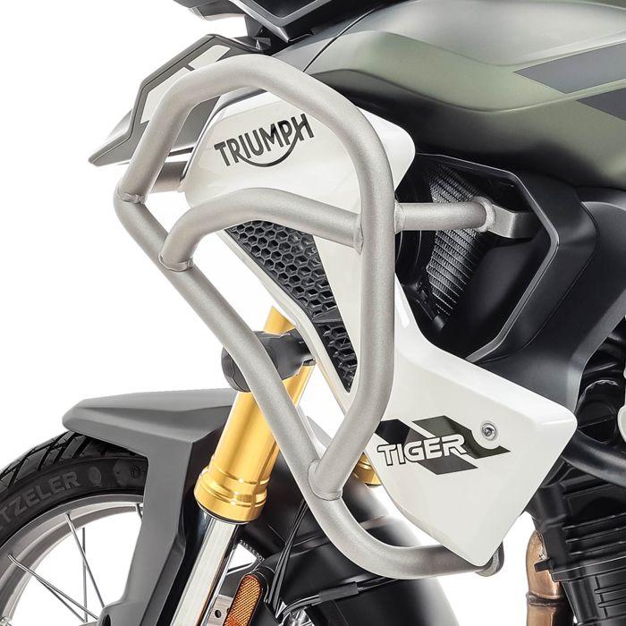 Pare carter haut pour Triumph Tiger 1200 GT/Pro 22-25 TG2 argent
