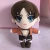 Anime Attack on Titan Plush Toys Levi Eren Mikasa Plushie Pillow Kawaii Cosplay Collection Green Stuffed Dolls Christmas Gifts