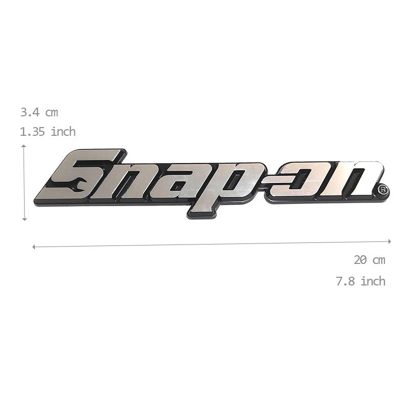 3D OEM Snap On Chrome Plastic Metal Emblem Badge Logo for BMW Car Accessories Carbon Gloss Look 200mm
