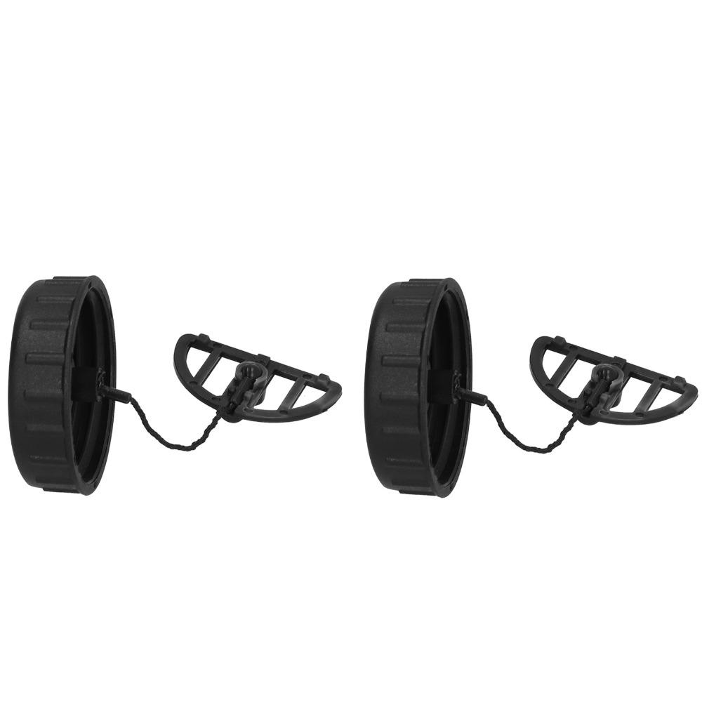 2PCS Black Gasoline Cap Replacement Oil Filler Cap Replacement for for STIHL MS017 018 180 170