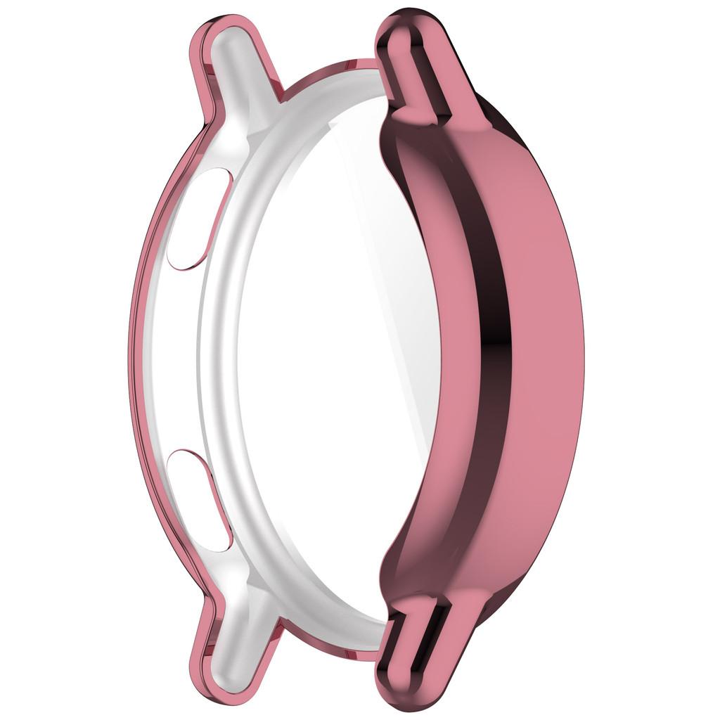 Чехол-бампер из ТПУ для Garmin Vivoactive 5 / Active 5, мягкий, с гальваническим покрытием, защитная рамка для экрана умных часов, защита от царапин, полное покрытие