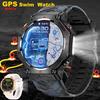 2025 New Swimming Smart Watch Watch IP69K Waterproof BT Call GPS Compass Amoled Military Sport Smartwatch Men Women for Xiaomi Huawei