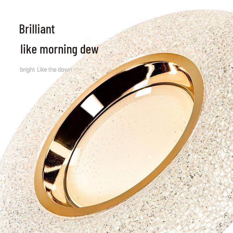 2025 Полноспектральный Супер Яркий Светодиодный Потолочный Светильник для Мастер-спальни и Гостиной - Современный Кремовый Стиль