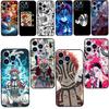 Чехол для iPhone 11 13 Pro Max 12 mini X XR XS MAX 6 6S 7 8 Plus 5S SE 2020 с аниме-чехлом