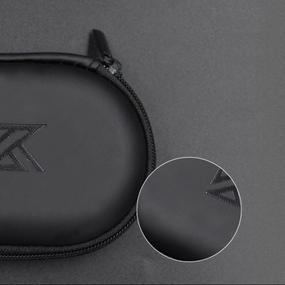 Oval Oval Cortical Earbuds Case PU Oval Cortical Headphone Box Oval Cortical Wired Bag Gift