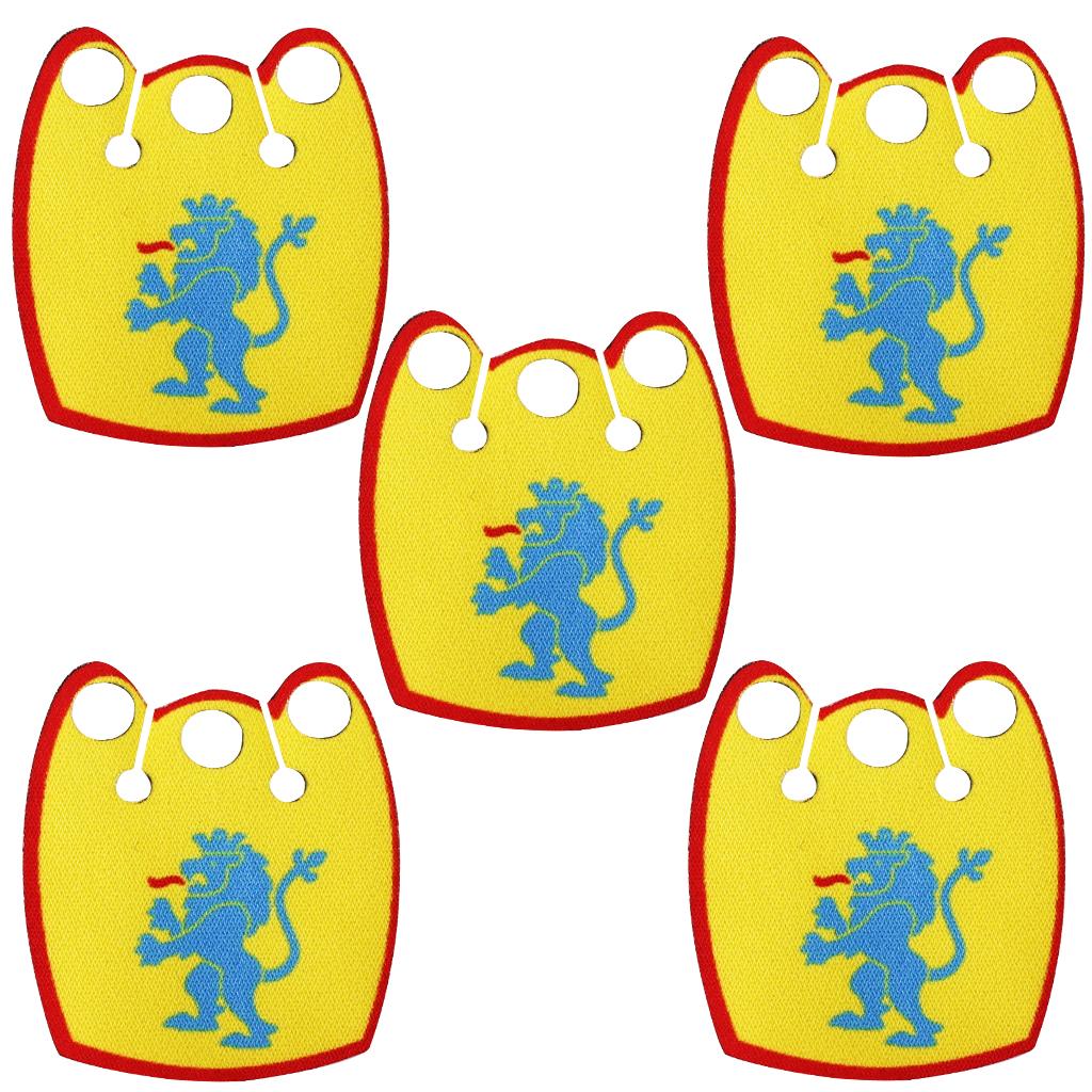 Набор Строительных Блоков MOC Офицерская Накидка Рыцари Льва Средневековье Фигурки Аксессуары Шарф Накидка из Искусственного Меха Блоки Игрушки Подарок Мальчикам