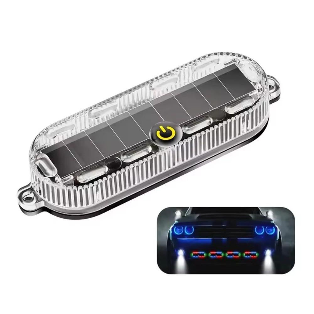 Solar Charging Solar Warning Light Waterproof Design Anti-rear Collision Light  Emergency Warning