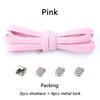 No Tie Elastic Shoe Laces One Size Fits All Adult and Kids Shoes Shoelaces for Sneakers Shoelace Tieless Flat Expand Shoestrings