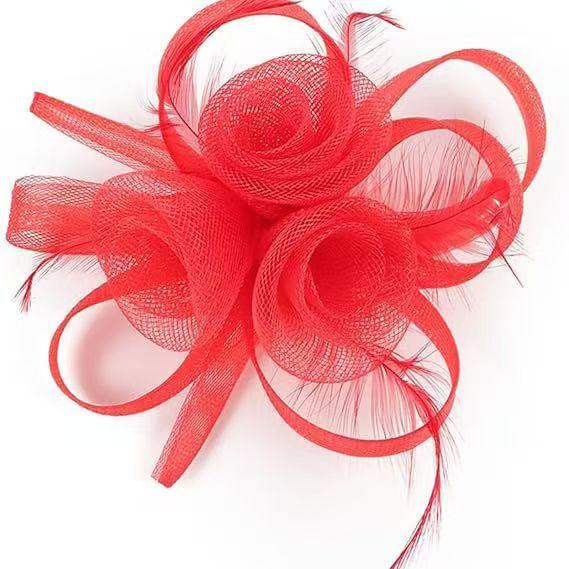 Свадебное украшение для головы: Винтажный перьевой фасинатор для чаепития, скачек, танцев, фестиваля и мероприятий