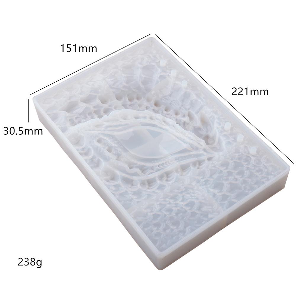 Драконий глаз чехол для ноутбука силиконовая форма эпоксидная смола литейные формы DIY ремесла