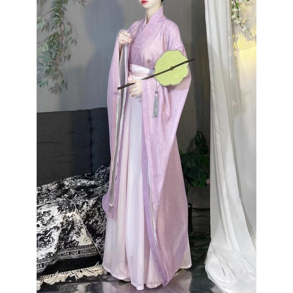 Chinese Wei And Jin Dynasties Style Hanfu Daily Fairy Suit