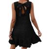 Summer Women's Fashion Versatile Round Neck Sleeveless Dresses