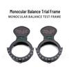 Adjustable Horizontal Monocular Trial Frame with Balance Meter - Optometry Eyeglasses Instrument for Ophthalmic Use