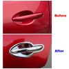 Для Mazda CX-5 CX5 2012-2016 Автомобильные Хромированные Накладки на Ручки Боковых Дверей и Накладки на Углубления Дверей 2013 2014 2015