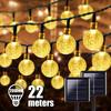 200 LEDs String Light Solar Fairy Lights Outdoor Garden Wedding Party Decoration Lamp IP65 Waterproof 22M Garland Christmas