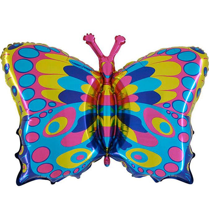 Balon Foliowy Grabo Motyl 76Cm