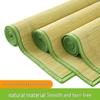 Summer Cool Bamboo Mat with Free Shipping: Fits 0.8m Dorm Bunk, 0.9m Single, and 1.2m Beds, Rice Green Color