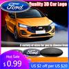 Car Sticker Ford New 2025 Hot Metal Front Grille Rear Trunk Emblem Stickers for Ford Focus Mondeo Ranger 3D Car Logo Badge Water