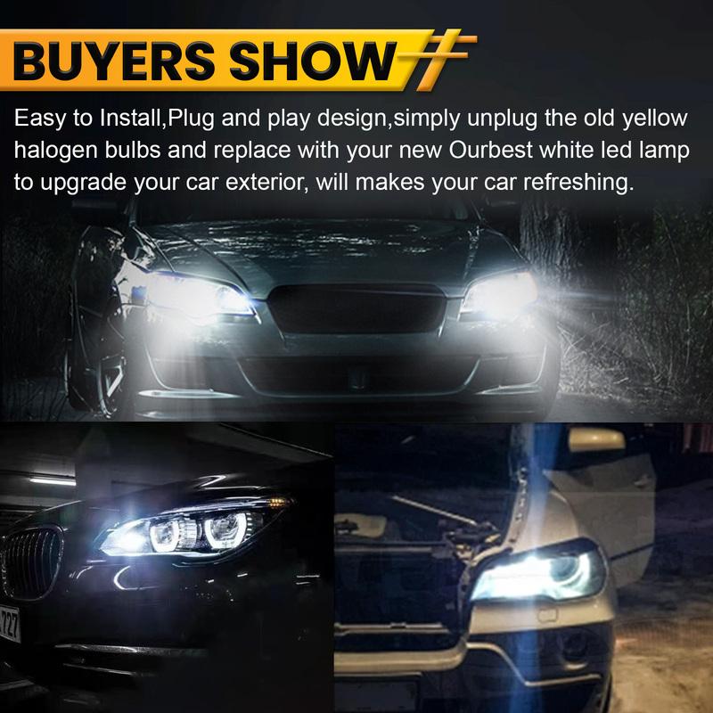 Canbus Error Free 12V 7000K LED Angel Eye Marker Light Bulbs Halo Rings Light White Lamp For BMW E82 E90 E92 E60 E63 E70 E71 E89
