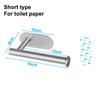 Stainless Steel Toilet Paper Towel Holder Adhesive Kitchen Paper Roll Rack Bathroom No Punch Wall Mount Tissue Dispenser Hanger