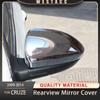 2 шт. хромированная крышка зеркала заднего вида автомобиля, защитная наклейка для Chevrolet Chevy Cruze 2009-2014, украшение на боковое зеркало